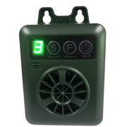 K6 USB ricaricabile ad ultrasuoni Repeller antiabbaio per addestramento del cane, K6 (Green)