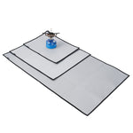 CLS Outdoor Camping Panno ignifugo Picnic Barbecue Tappetino isolante termico Coperta ignifuga in fibra di vetro, 46x35cm, 60x53cm, 105x60cm