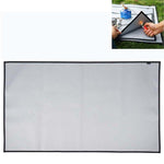 CLS Outdoor Camping Panno ignifugo Picnic Barbecue Tappetino isolante termico Coperta ignifuga in fibra di vetro, 46x35cm, 60x53cm, 105x60cm