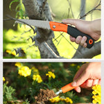 Set di attrezzi manuali per fiori da giardino 10 in 1, Garden Flower Hand Tool Set