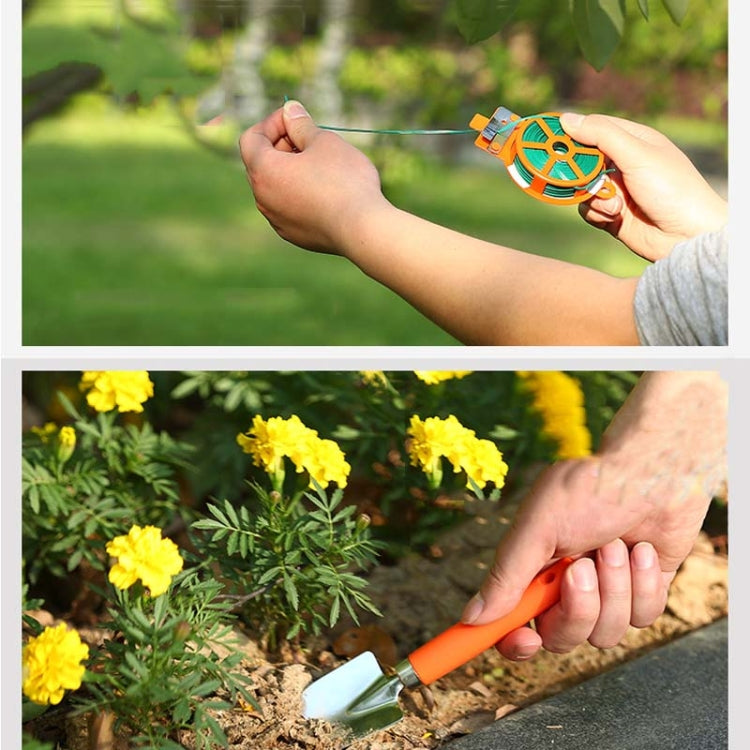 Set di attrezzi manuali per fiori da giardino 10 in 1, Garden Flower Hand Tool Set