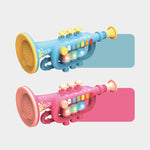 Puzzle per l'educazione precoce dei bambini che gioca con uno strumento musicale di simulazione, 6806 Trumpet-Red, 6806 Trumpet-Blue, 6807 Clarinet-Red, 6807 Clarinet-White, 6805 Saxophone-Red, 6805 Saxophone-Green