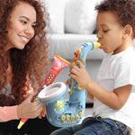 Puzzle per l'educazione precoce dei bambini che gioca con uno strumento musicale di simulazione, 6806 Trumpet-Red, 6806 Trumpet-Blue, 6807 Clarinet-Red, 6807 Clarinet-White, 6805 Saxophone-Red, 6805 Saxophone-Green
