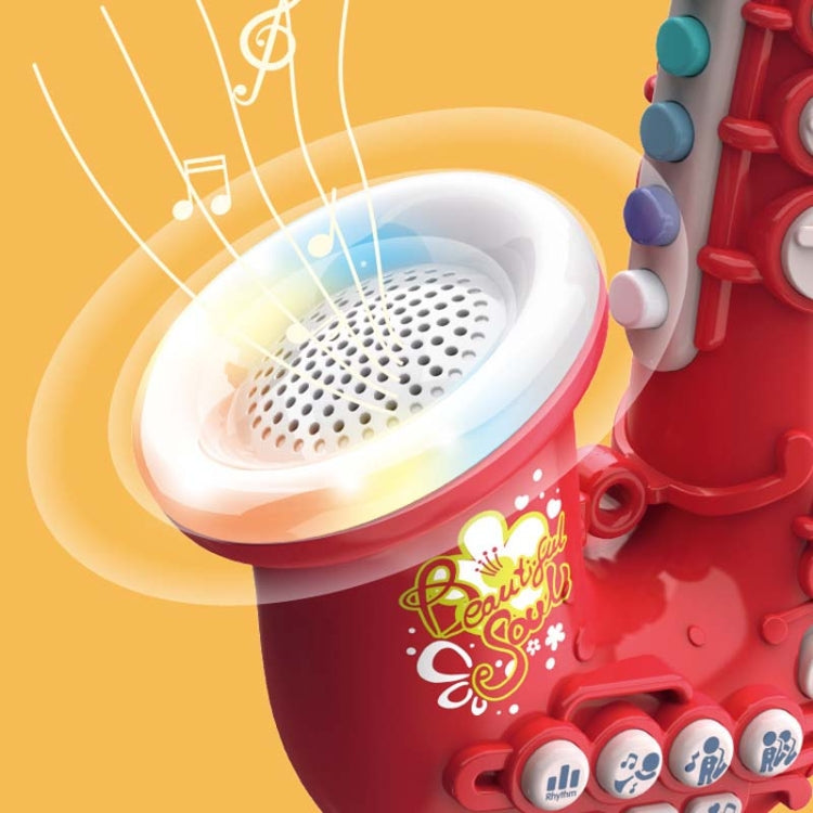 Puzzle per l'educazione precoce dei bambini che gioca con uno strumento musicale di simulazione, 6806 Trumpet-Red, 6806 Trumpet-Blue, 6807 Clarinet-Red, 6807 Clarinet-White, 6805 Saxophone-Red, 6805 Saxophone-Green