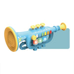 Puzzle per l'educazione precoce dei bambini che gioca con uno strumento musicale di simulazione, 6806 Trumpet-Red, 6806 Trumpet-Blue, 6807 Clarinet-Red, 6807 Clarinet-White, 6805 Saxophone-Red, 6805 Saxophone-Green