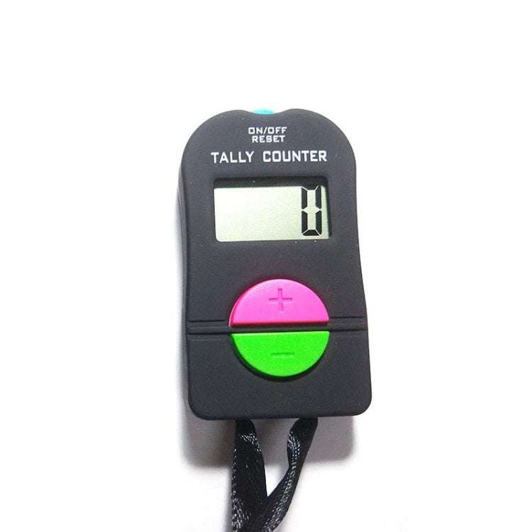 Contatore manuale con display digitale elettronico a grande schermo con cordino, Manual Counter (Add or Subtract), Manual Counter (Only Add)
