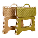 Sedia pieghevole in plastica addensata mini sgabelli per bambini portatili