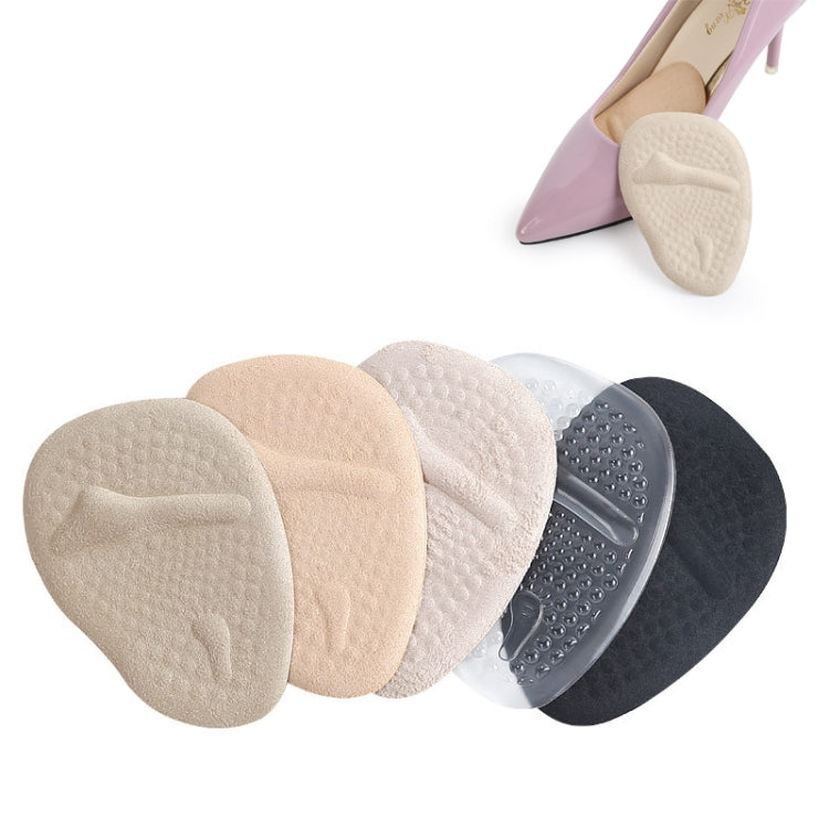 5 paia di cuscinetti anti-dolore per tacchi alti, traspiranti, antiscivolo sull'avampiede, consegna colore casuale, Free Size