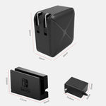 Adattatore CA multifunzione con HDMI e USB per Switch