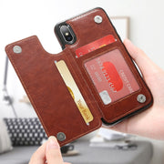 Custodia in pelle PU per iPhone XR