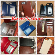 Custodia in pelle PU per iPhone XS