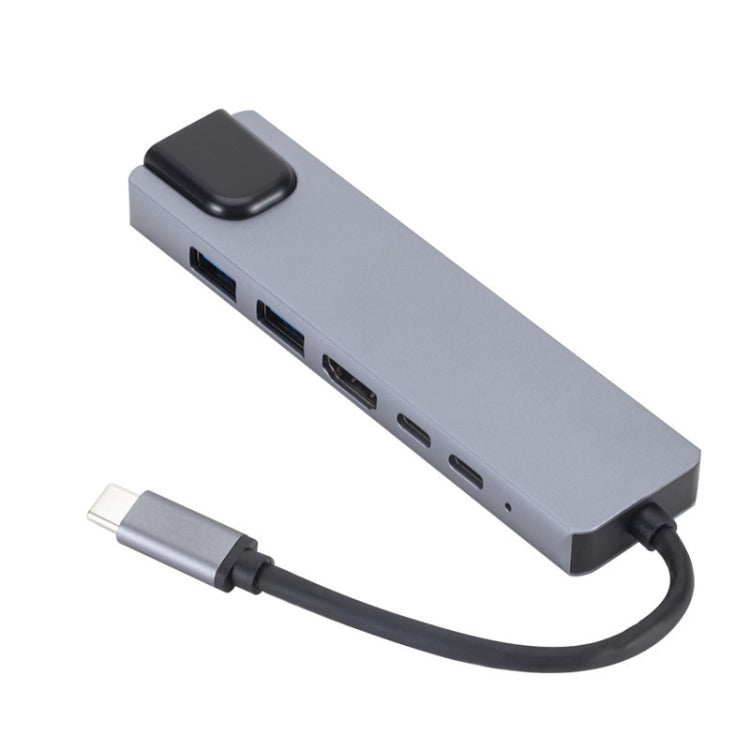 Docking station da USB 3.1 tipo C a HDMI+RJ45 6 in 1 per docking station Nintendo tipo C, 6 in 1