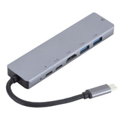 Docking station da USB 3.1 tipo C a HDMI+RJ45 6 in 1 per docking station Nintendo tipo C, 6 in 1