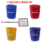 4 pezzi/set di sacchetti filtro per residui vegetali da 1 gallone, 4 PCS/Set