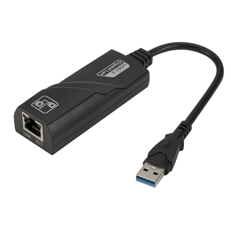 Scheda di rete Gigabit esterna da RJ45 a USB 3.0 da 10/100/1000 Mbps, supporto WIN10