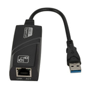 Scheda di rete Gigabit esterna da RJ45 a USB 3.0 da 10/100/1000 Mbps, supporto WIN10