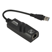 Scheda di rete Gigabit esterna da RJ45 a USB 3.0 da 10/100/1000 Mbps, supporto WIN10