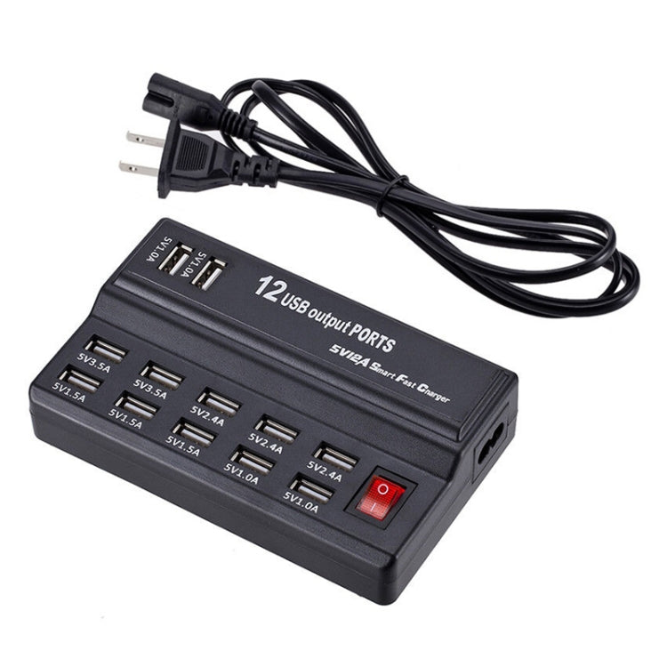 Caricatore USB multifunzionale 10-12 porte per smartphone e table
