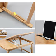 Scrivania pieghevole per laptop, letto, slot per schede, tipo di sollevamento, scrivania per computer pigro, Small (50cm) with Drawer, Medium (54cm) with Drawer, Large (72cm) with Drawer