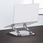 Staffa per laptop Staffa per tablet in lega di alluminio Staffa per desktop dal vivo
