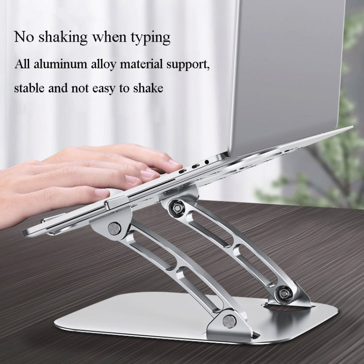 Staffa per laptop Staffa per tablet in lega di alluminio Staffa per desktop dal vivo