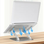 Staffa per laptop Staffa per tablet in lega di alluminio Staffa per desktop dal vivo