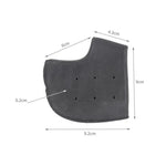 Copri tallone anti-crepa in silicone da 10 paia, consegna colore casuale