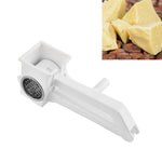 Grattugia rotativa multiuso in plastica a manovella per formaggio, Hand-Cranked Grater
