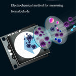 Rilevatore formaldeide e qualità aria con display LCD