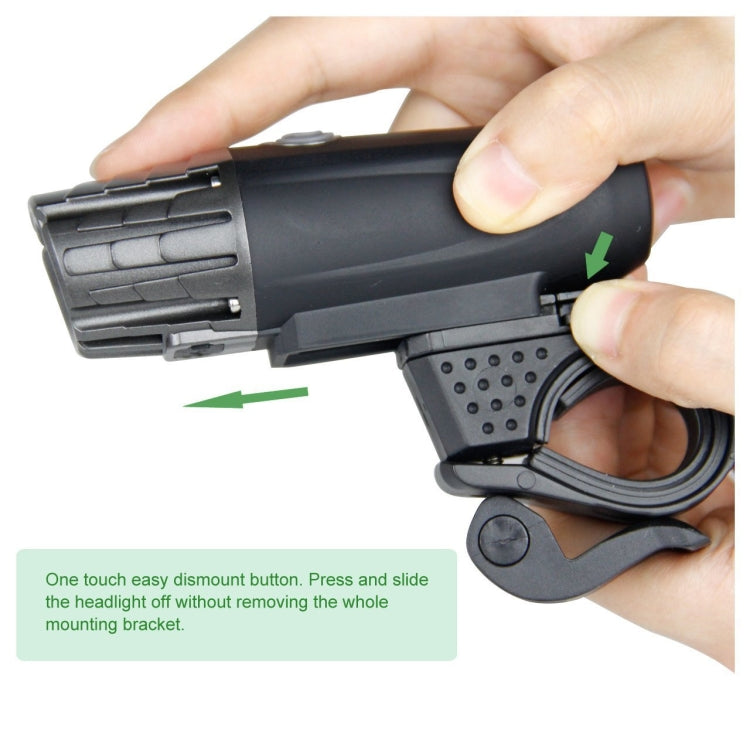 Luce per bici USB ricaricabile per mountain bike, Front Light, Front Light + Tail Light
