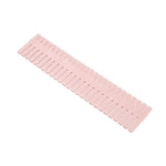 Scheda di stoccaggio per classificazione a combinazione libera con divisori per cassetti in plastica da 5 pezzi, 37x7cm, 47x7cm