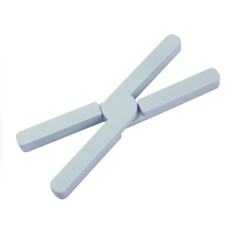 2 pezzi addensato a forma di X in silicone pieghevole tappetino da cucina sottobicchiere per pasto ad alta temperatura per isolamento termico, Green, Blue, Orange, Dark Gray