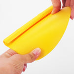 Raschietto per taglierina per pasta in acciaio inossidabile da 2 pezzi con strumenti per la cottura con taglierina a scala, 2 PCS  Noodle Cutter (Yellow)
