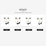 Tavolozza professionale per bronzer e illuminanti per il trucco del viso, kit per illuminare il trucco in polvere, tavolozza per contorni di evidenziatori