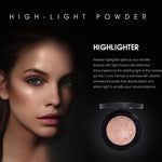Tavolozza professionale per bronzer e illuminanti per il trucco del viso, kit per illuminare il trucco in polvere, tavolozza per contorni di evidenziatori