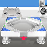 Staffa per frigorifero regolabile in acciaio inossidabile Staffa base per lavatrice, Single Tube 4 Legs, Single Tube 4 Wheels, Single Tube 8 Legs, Single Tube 4 Wheels + 4 Legs, Double Tubes 4 Wheels + 4 Legs, Double Tubes 4 Wheels + 8 Legs            ...