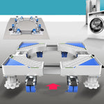 Staffa per frigorifero regolabile in acciaio inossidabile Staffa base per lavatrice, Single Tube 4 Legs, Single Tube 4 Wheels, Single Tube 8 Legs, Single Tube 4 Wheels + 4 Legs, Double Tubes 4 Wheels + 4 Legs, Double Tubes 4 Wheels + 8 Legs            ...