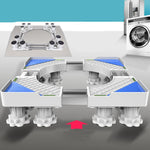 Staffa per frigorifero regolabile in acciaio inossidabile Staffa base per lavatrice, Single Tube 4 Legs, Single Tube 4 Wheels, Single Tube 8 Legs, Single Tube 4 Wheels + 4 Legs, Double Tubes 4 Wheels + 4 Legs, Double Tubes 4 Wheels + 8 Legs            ...