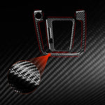 Set di 2 adesivi decorativi per il pannello del cambio per Volkswagen Magotan/CC con guida a sinistra