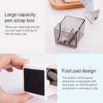 Temperamatite per cancelleria Deli Materiale scolastico per ufficio Temperamatite manuale meccanico, Manual Pencil Sharpener