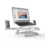 Supporto per monitor pieghevole multifunzionale per notebook, Tripod (White), Tripod (Black), Classic
