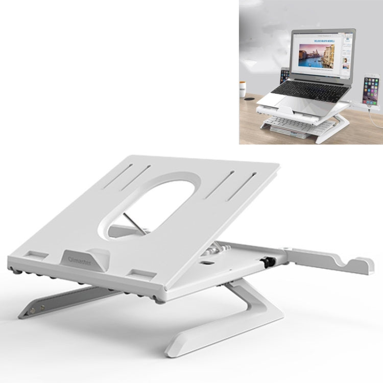 Supporto per monitor pieghevole multifunzionale per notebook, Tripod (White), Tripod (Black), Classic