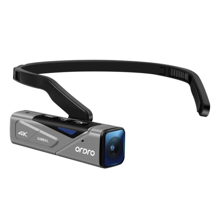 Telecamera sportiva intelligente per video live con messa a fuoco automatica ORDRO EP7 4K montata sulla testa, Without Remote Control, With Remote Control