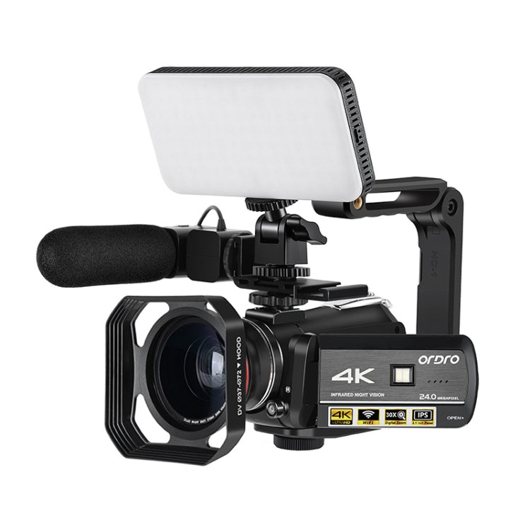 Videocamera digitale ORDRO AC3 4K con schermo IPS 3,1"