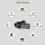 Videocamera digitale ORDRO AC5 4K con zoom ottico 12X