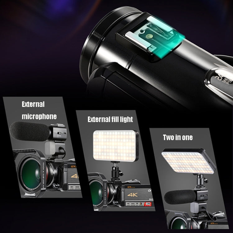 Videocamera digitale ORDRO AC5 4K con zoom ottico 12X