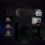 Videocamera digitale ORDRO AC5 4K con zoom ottico 12X