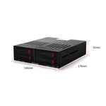 Box per disco rigido integrato nello chassis multi-bay OImaster HE-2006, HE-2006