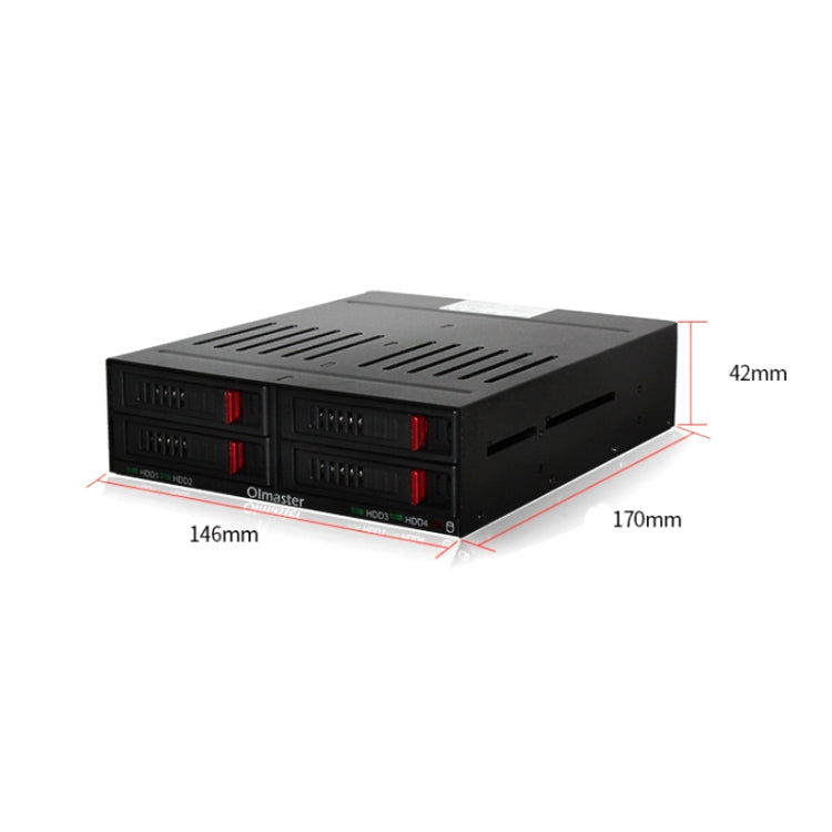 Box per disco rigido integrato nello chassis multi-bay OImaster HE-2006, HE-2006