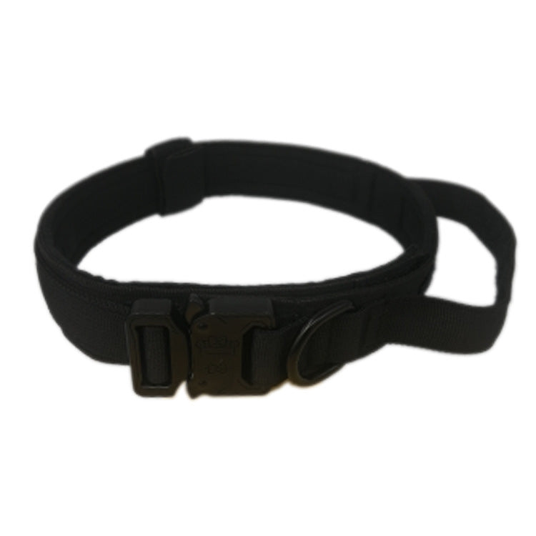 Collare per animali domestici con collare da trazione per cani di taglia grande e media ispessito in nylon, M, L, XL